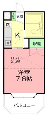 ジュネパレス藤沢第03の間取り画像