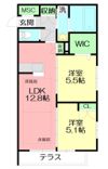 リヴェールメゾンBの間取り画像