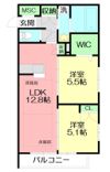 リヴェールメゾンBの間取り画像