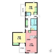 仮）浜竹1丁目メゾンの間取り画像
