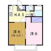 あすかハイツ弐の間取り画像