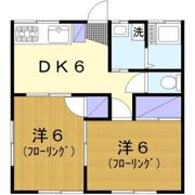 メゾン梅谷の間取り画像