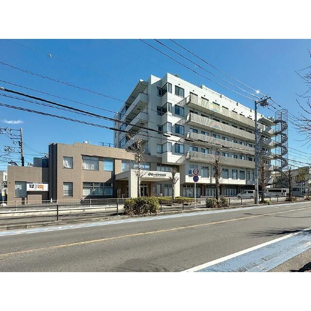 近くの桜ヶ丘中央病院まで800m（徒歩10分）