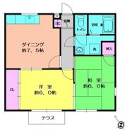 クレスト藤沢の間取り画像