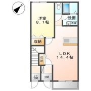 セレーノ藤澤の間取り画像
