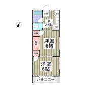 コーポ紺屋2号棟の間取り画像