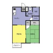 サンライズ3番館の間取り画像