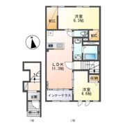 シェルルプリムール久野の間取り画像