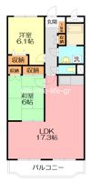 アゼリアコートの間取り画像
