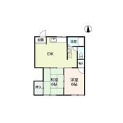 白石ハイツの間取り画像