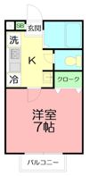 ケイスクランの間取り画像