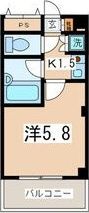 オセアン湘南台の間取り画像