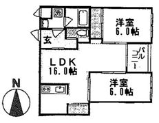 エクセレント壱番館の間取り画像