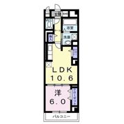 ディアコート本厚木の間取り画像
