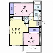 ラルジュの間取り画像