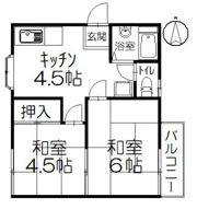 セフィーロ湘南の間取り画像