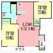 ヘーベルメゾンSakuraの間取り画像