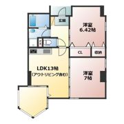アネーロ上粕屋の間取り画像