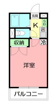 グランコンフォート本厚木の間取り画像