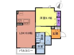 AMOUR・Cの間取り画像