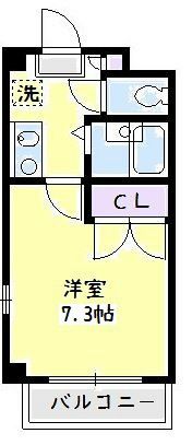チャンティックモモハマの間取り画像