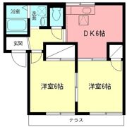エステート新宿Bの間取り画像