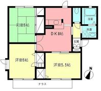 イーエムプットBの間取り画像