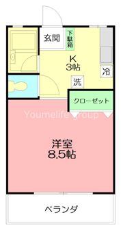 エスポワール平井の間取り画像