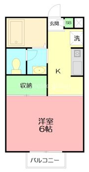 サイプレスハイツの間取り画像