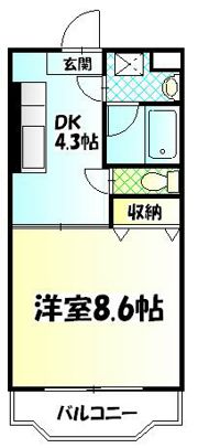 グランツ秦野の間取り画像