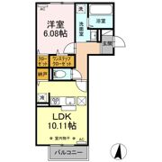 ヒルズ萩山の間取り画像
