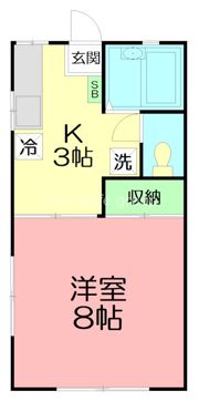 今井ハイツEの間取り画像