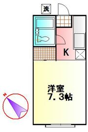 中原サンハイツの間取り画像