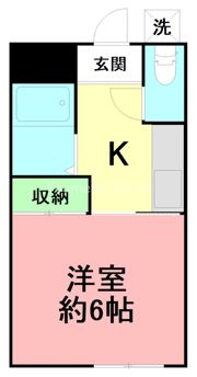 大根スカイリッチマンションの間取り画像