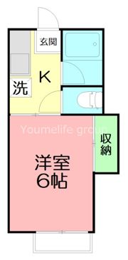 第1コーポ萩山の間取り画像