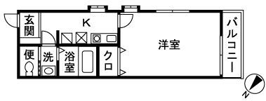 ミル シャンブルの間取り画像