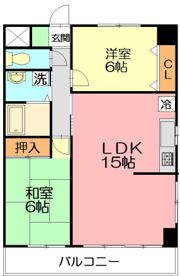 リステージ湘南川名の間取り画像
