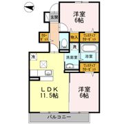 ロイヤルクレスト IIの間取り画像