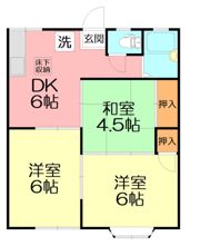 エステート・フジの間取り画像