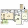 温水西戸建の間取り画像