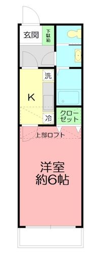 シャルムハイツの間取り画像