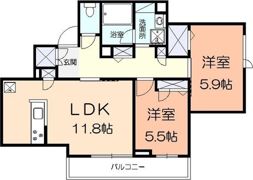 ドムスベルウッドの間取り画像