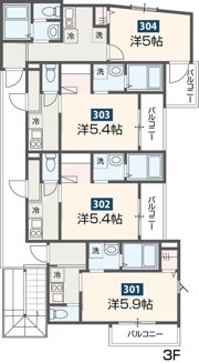 MELDIAかしわ台の間取り画像