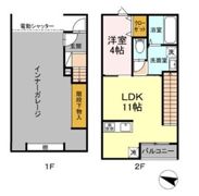 GARAGEクエストの間取り画像
