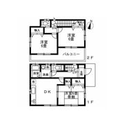 藤沢市城南2丁目戸建の間取り画像