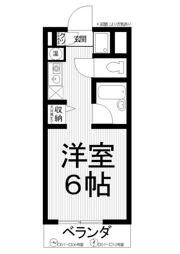 フジヤマンションの間取り画像