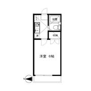 海老名市柏ヶ谷アパートの間取り画像