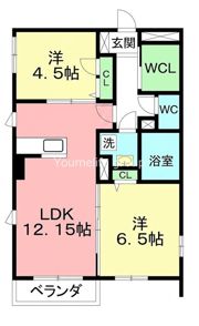 アシュリーK IVの間取り画像