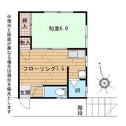 紙屋荘第二の間取り画像