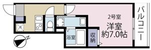 VINES海老名の間取り画像